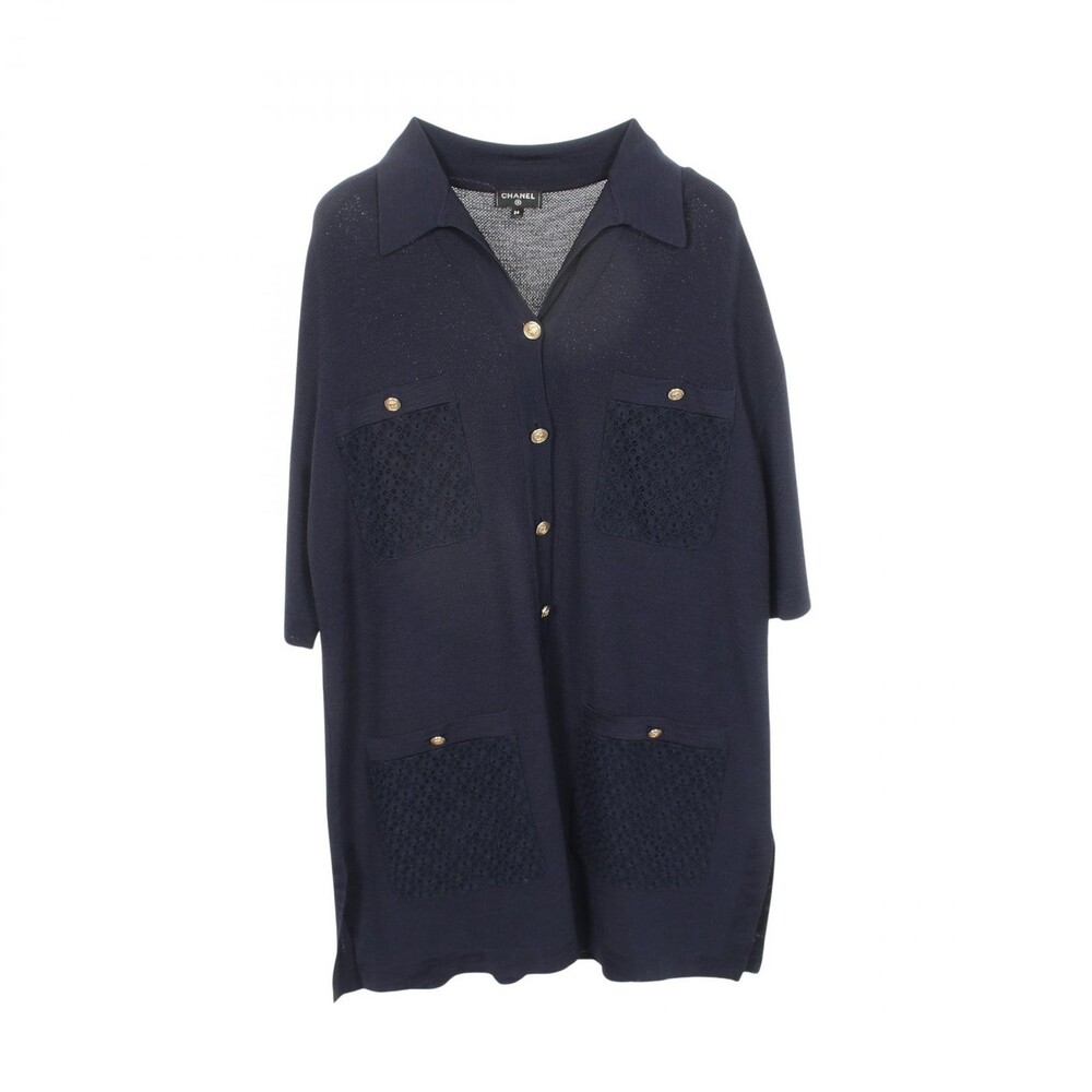 Chanel Coco Mark Button Knit Dress #278103C12B